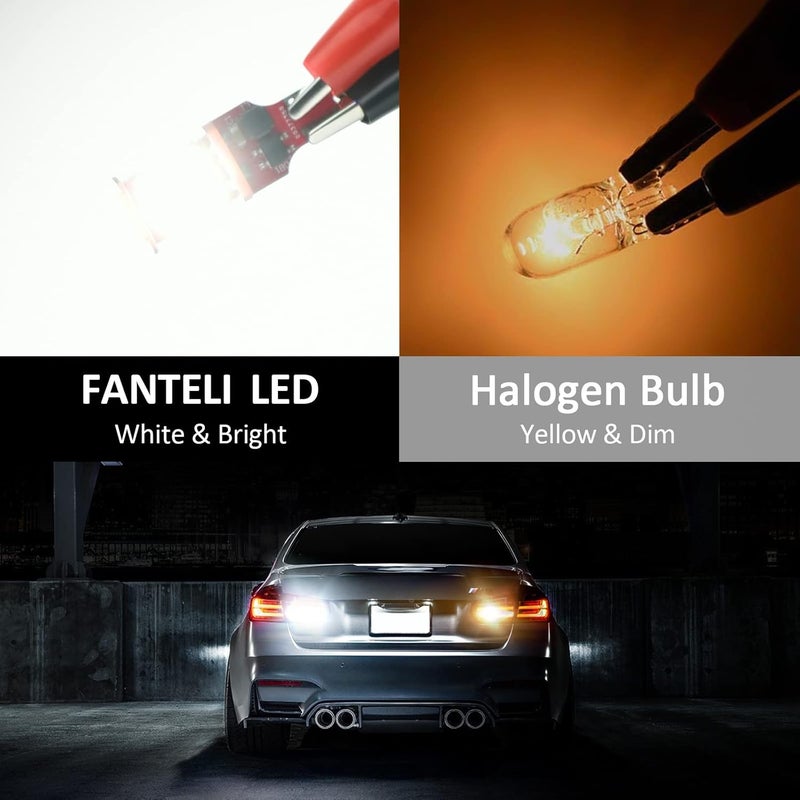 FANTELI 921 LED Bulb 6000K White, Strobe Flashing LED Reverse Lights, High Power 921 Bulb 21-SMD LEDs Error Free T15 912 922 906 W16W Backup Light (Upgraded, Pack of 2) - Image 3
